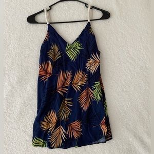 Casual blouse from Brazil. Rope braided straps.